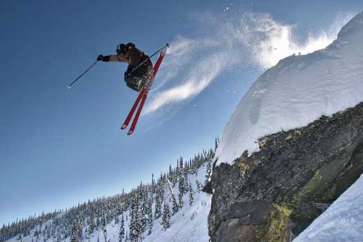 Skiing Schweitzer Mountain